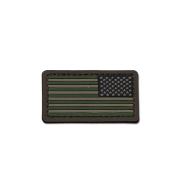 MilSpecMonkey Patch US Flag Mini REV PVC forest
