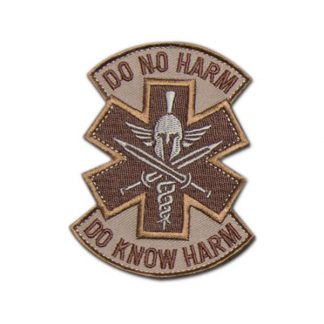 MilSpecMonkey Patch Do No Harm Spartan desert