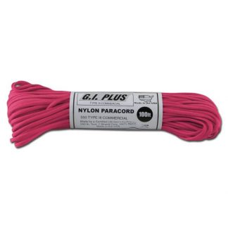 Paracord 550 lb Neon pink 100 ft. Nylon