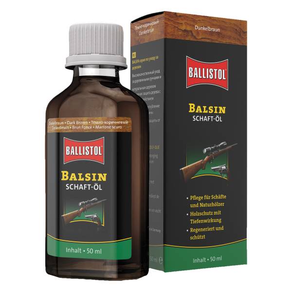 Balsin Schaftöl dunkelbraun 50 ml
