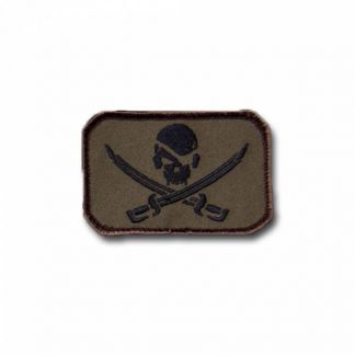 MilSpecMonkey Patch PirateSkull Flag forest