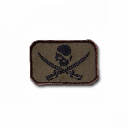 MilSpecMonkey Patch PirateSkull Flag forest