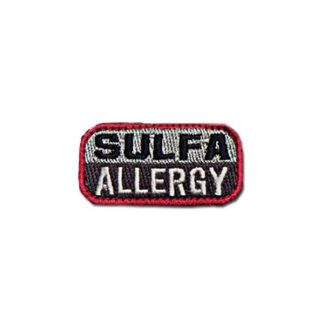 MilSpecMonkey Patch Sulfonamide Allergie acu