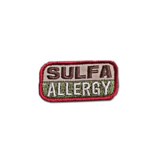 MilSpecMonkey Patch Sulfonamide Allergie arid