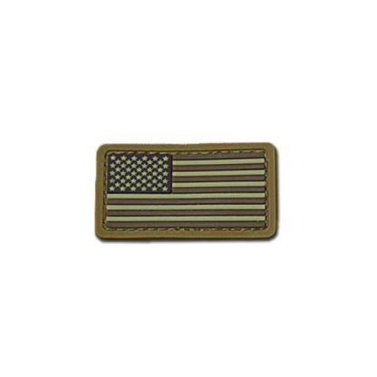 MilSpecMonkey Patch US Flag Mini PVC desert