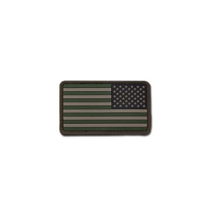 MilSpecMonkey Patch US Flag REV PVC forest