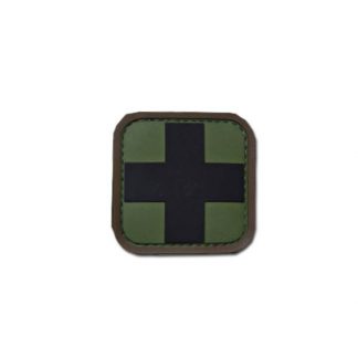 MilSpecMonkey Patch Medic Square 5 cm PVC forest