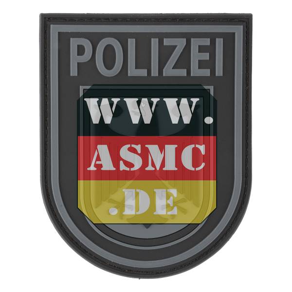 3D-Patch Bundespolizei schwarz