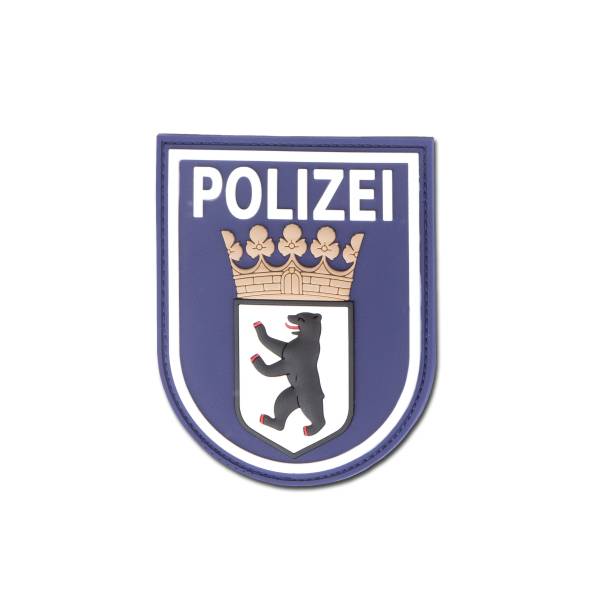 3D-Patch Polizei Berlin blau