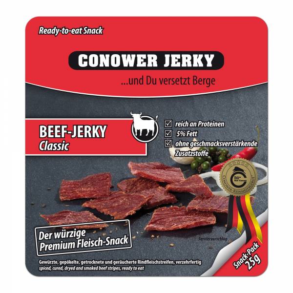 Conower Jerky Beef Classic 25 g