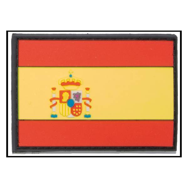 3D-Patch Flagge Spanien klein