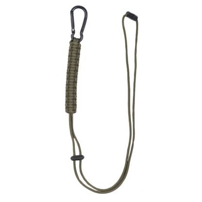 Paracord Lanyard oliv