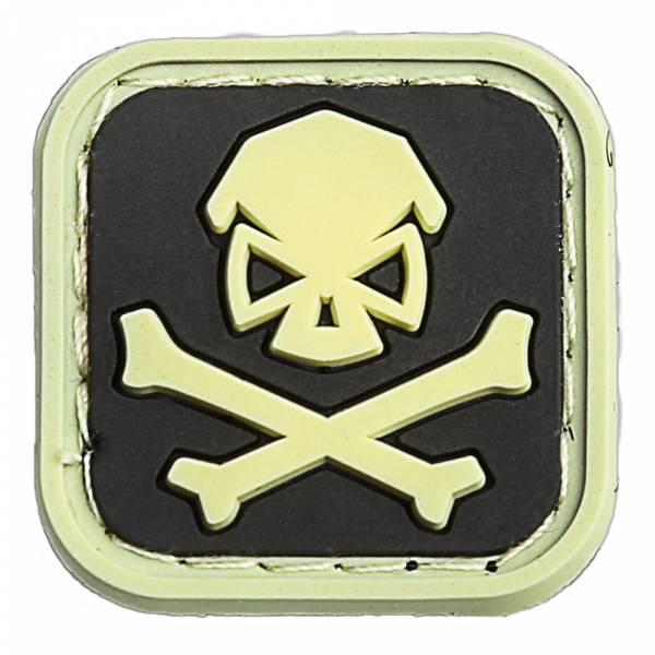 Pipe Hitters Union Patch Skull & Bones Ranger Eyes gitd