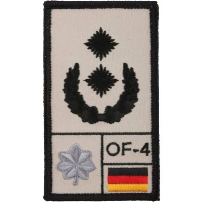 Café Viereck Rank Patch Oberstleutnant sand