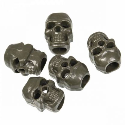 Kordelstopper Skull oliv