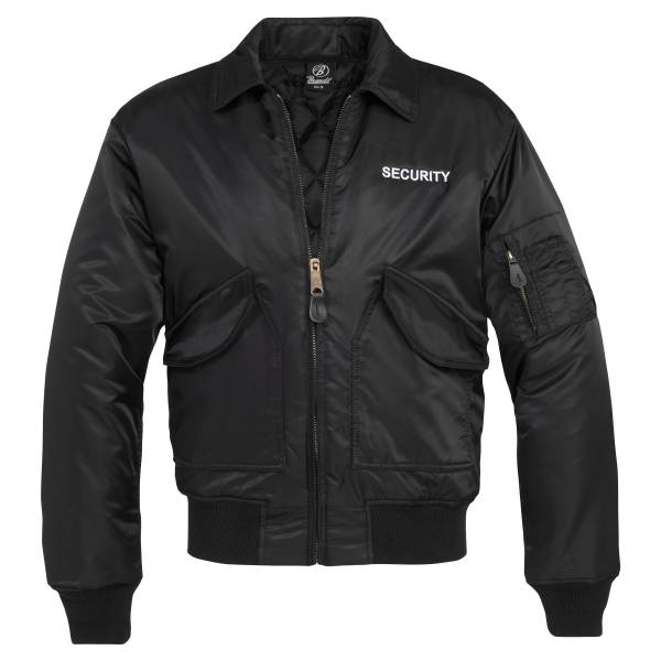 Brandit Security CWU Jacke schwarz (Größe XXL)