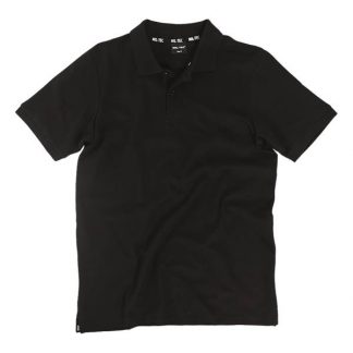 Poloshirt Pikee 250 g schwarz (Größe M)
