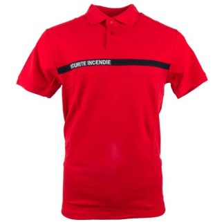 TOE Concept Polo Shirt Secu-One Sécurité Incendie (Größe S)