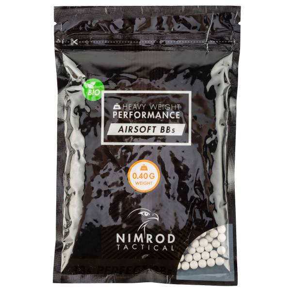 Nimrod Airsoft Bio BBs 0.40g Professional Performance 1000 Stück