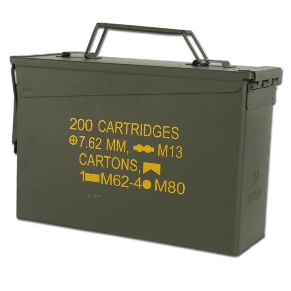 US Ammo Box M19A1 Cal. 30 Import oliv
