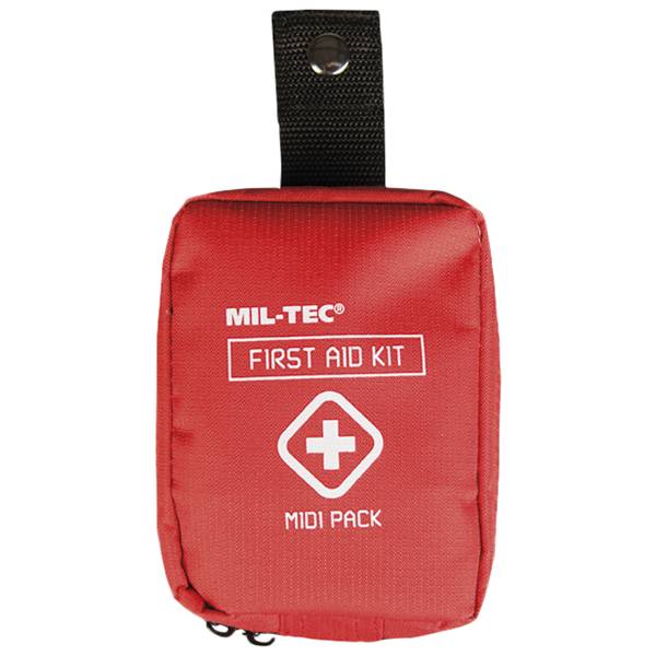 First Aid Pack Midi rot