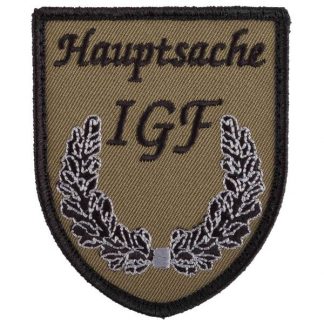 Café Viereck Patch Hauptsache IGF