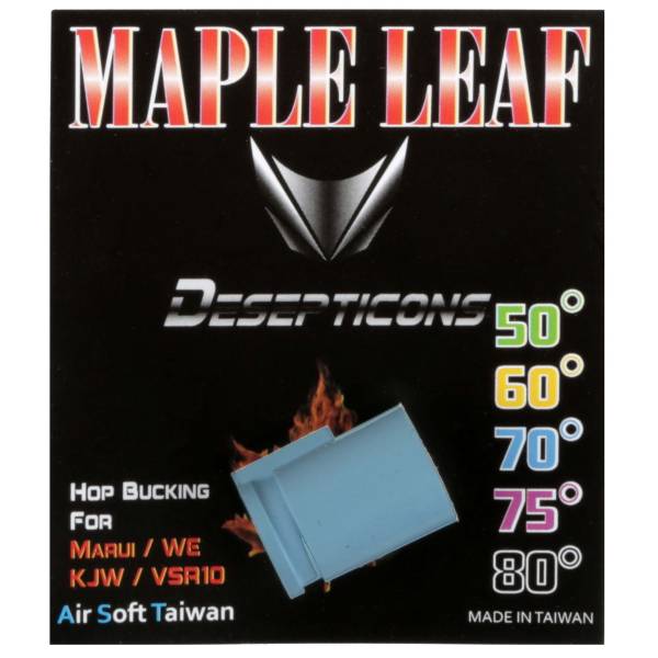 Maple Leaf Hop-Up Gummi Decepticons 70 Degree für GBBs blau