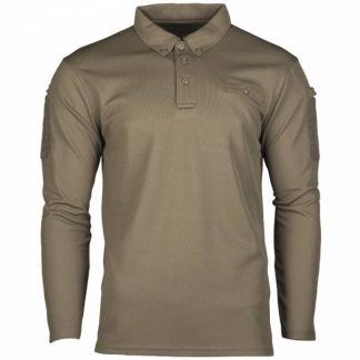 Mil-Tec Tactical Quick Dry Poloshirt oliv (Größe S)