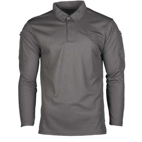Mil-Tec Tactical Quick Dry Poloshirt urban grey (Größe XXL)