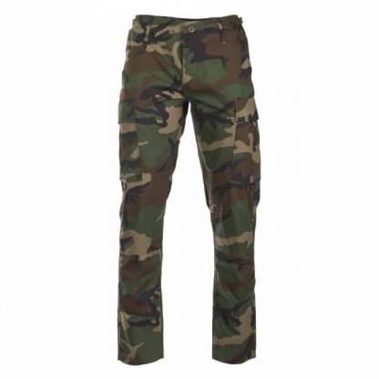 Teesar US BDU Feldhose Slim Fit woodland (Größe XL)