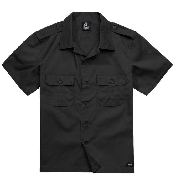 Brandit Shirt US Ripstop Shortsleeve schwarz (Größe M)