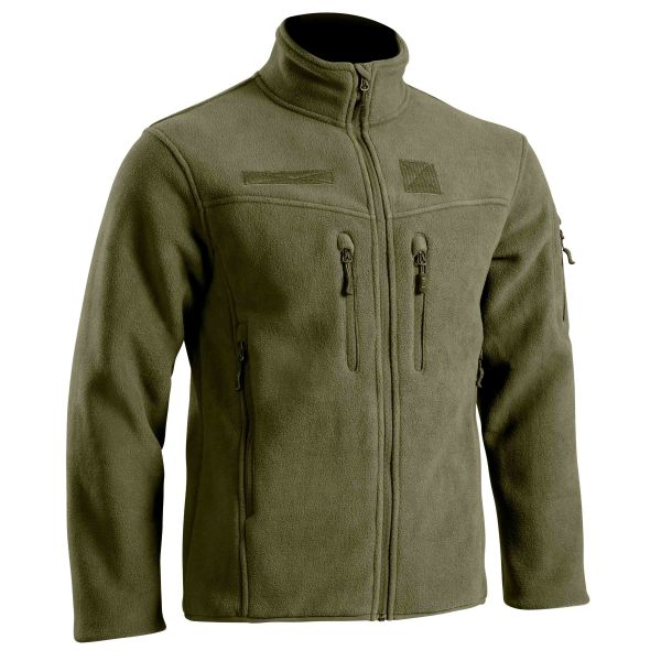 TOE Concept Fleece Jacke Militär Defender Field oliv (Größe XXL)