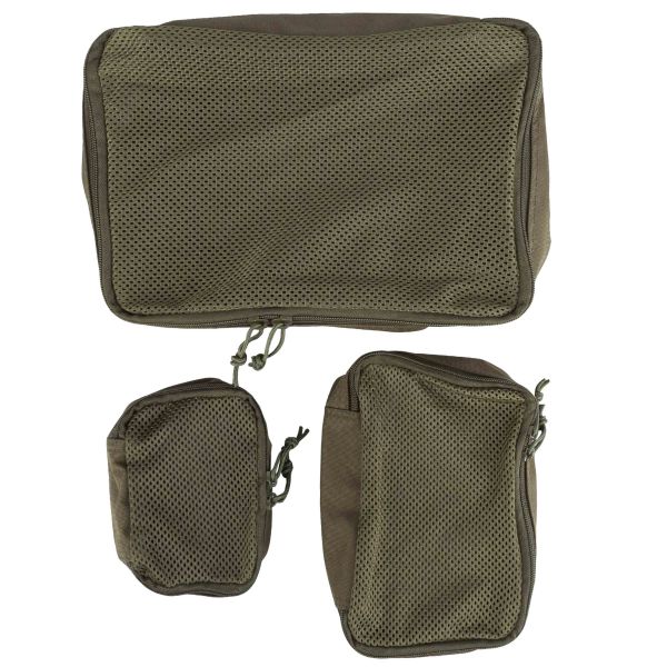 Mil-Tec Netz Pouch Set 3-teilig oliv