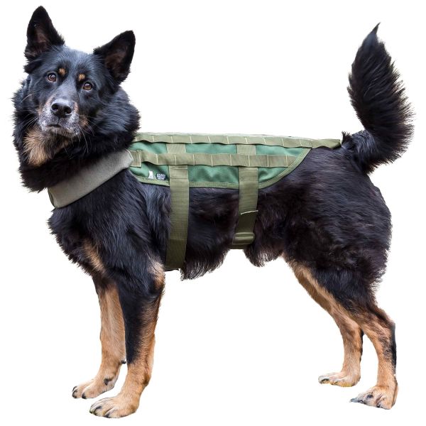 Primal Gear Hundegeschirr Tactical Dog Vest oliv (Größe XL)