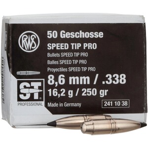 Geschosse .338 16,2g/250grs. Speedtip Pro