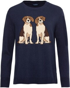 Pullover mit Beaglemotiv