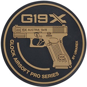 Rubber Patch Glock 19X Airsoft