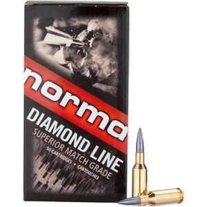 6mm Norma BR Diamond Line Berger Match 105 grs.