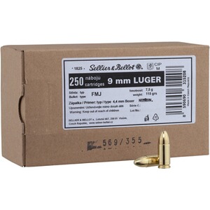 9 mm Luger Vollmantel 7,5g/115grs