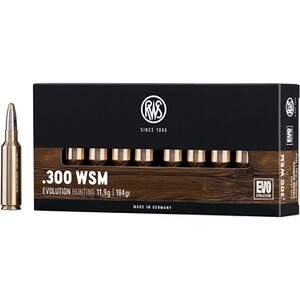 .300 WSM Evolution 11,9g/184grs.