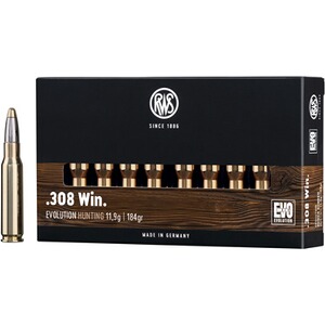 .308 Win. Evolution 11,9g/184grs.