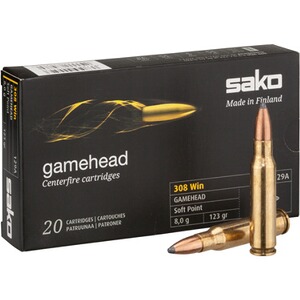 .308 Win. Gamehead SP 123 grs.