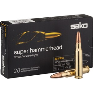 .308 Win. Super-Hammerhead SP 150 grs.