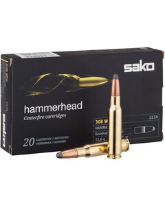 .308 Win. Hammerhead SP 200 grs.