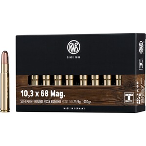 10,3x68 Mag. Tlm bonded 25,9g/400grs.