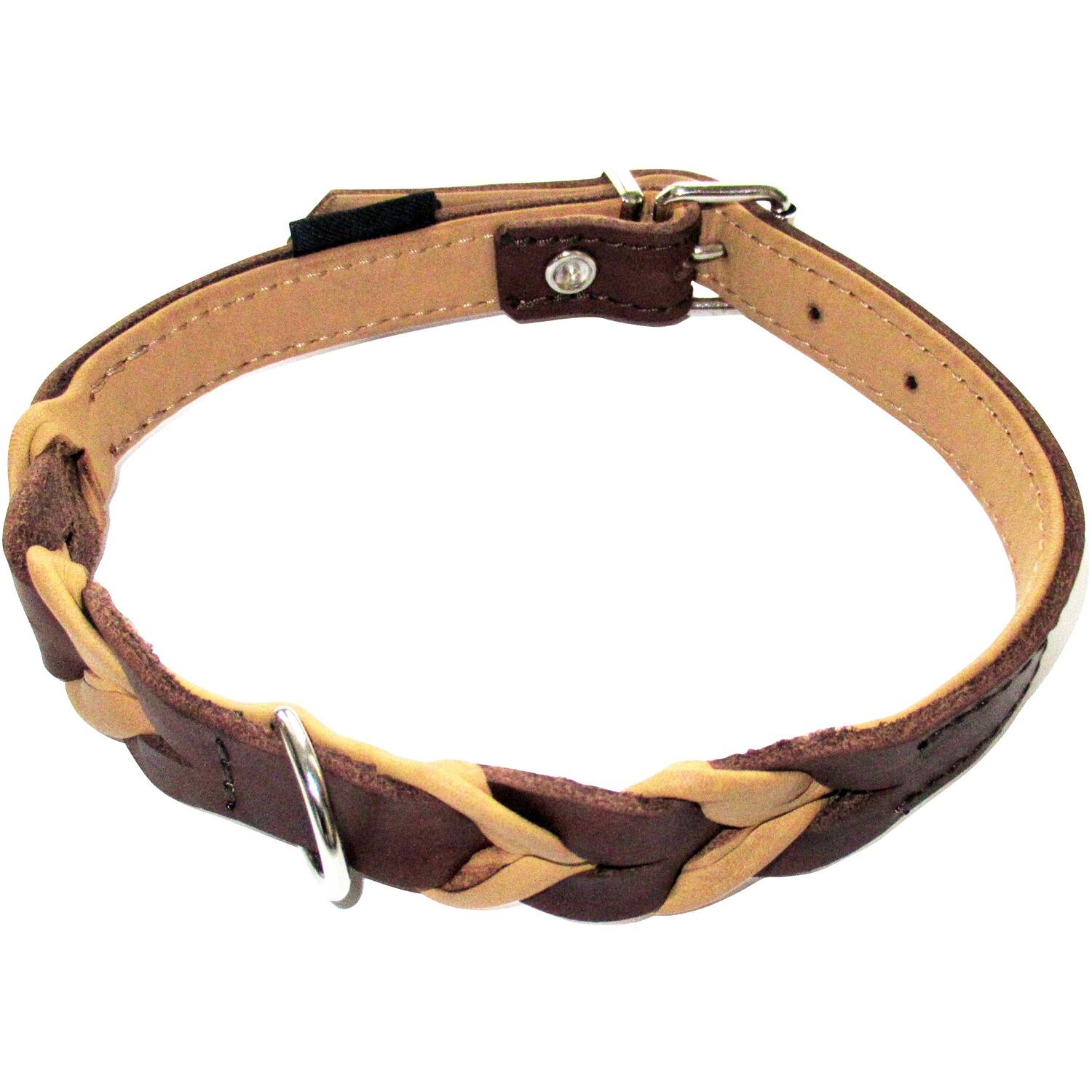 Heim Halsung Leder Zugspitze Länge 32 cm, Breite 12 mm