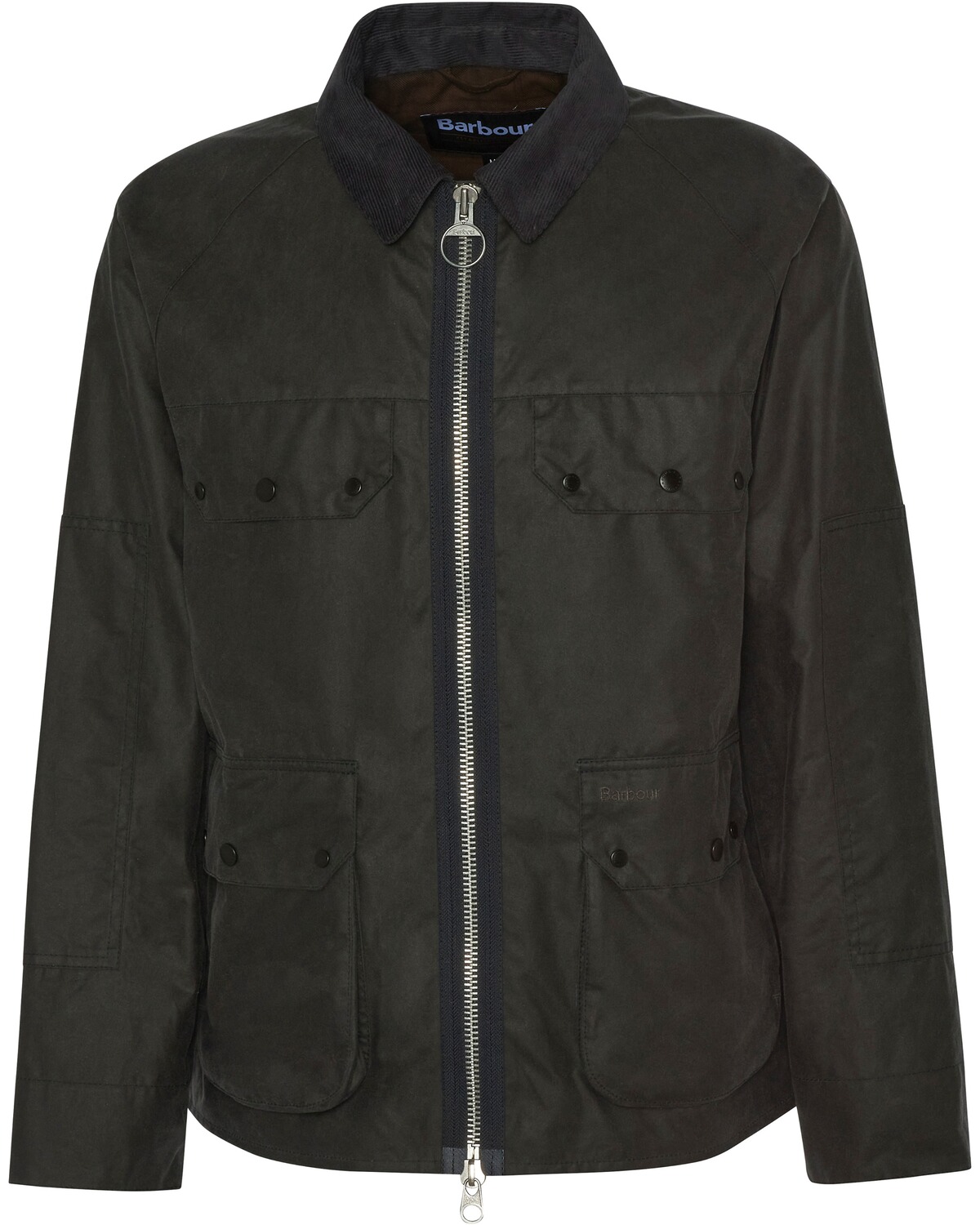 Barbour Wachsjacke Re-Engineered Short Bedale Charcoal (Größe: L)
