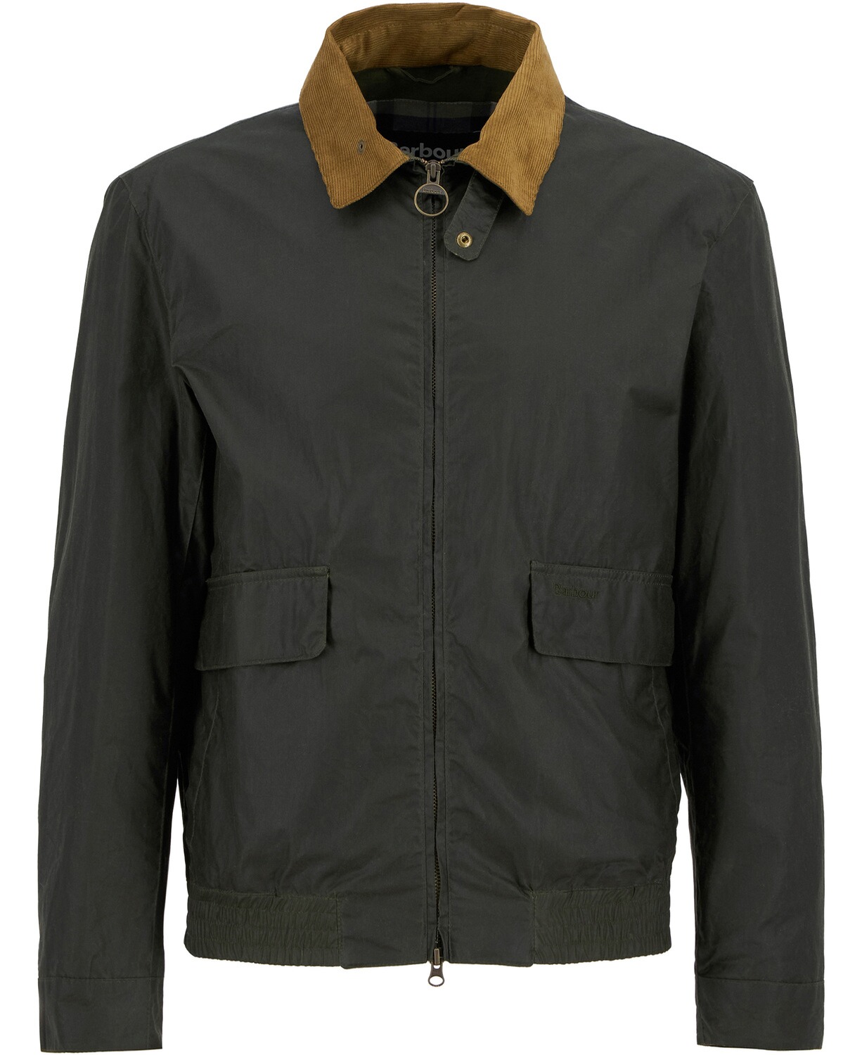 Barbour Wachsjacke Newbury Archive Olive/Heritage Check (Größe: L)