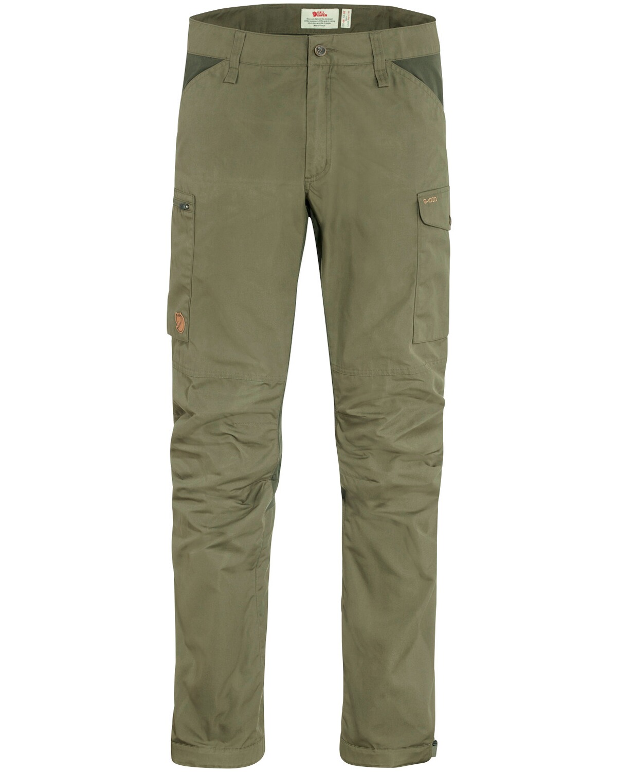Fjällräven Hose Kaipak Laurel Green/Deep Forest (Größe: 48)