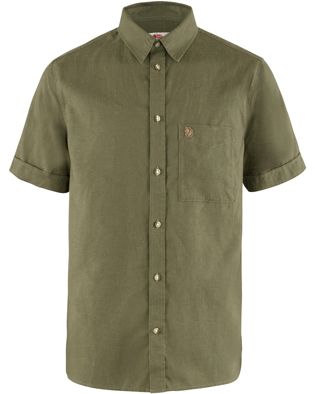Fjällräven Halbarmhemd Övik Travel Grün (Größe: S)